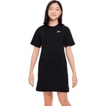 Nike Sportswear T-skjorte Kjole Barn - Svart - str. 137 - 146