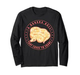 A Banana Ball That Loves To Crawl - Ball Python Snake Long Sleeve T-Shirt