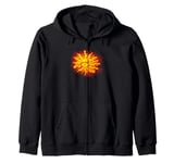 The Fury of the Sun Zip Hoodie