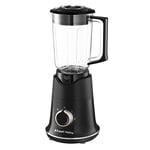 Russell Hobbs Blender [Technologie Exclusive: mixe sans effort] Blade Boost (1,5L, 2 vitesses, Fonction Pulse: débloque les ingrédients coincés, Lame acier inoxydable, Bouchon doseur) Mixeur 26710-56