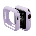Compatible avec Apple Watch Series SE 6/5/4, 42 mm, Coque de Protection Antichoc en TPU Ultra Mince, Souple et résistant aux Chocs pour Violet