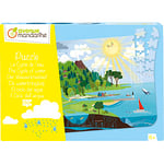 Avenue Mandarine PU025C - Un Puzzle éducatif Enfant de 150 pièces - A partir de 6 Ans -Cycle de l'eau