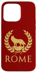 Coque pour iPhone 15 Pro Max Rome Romulus et Remus Loup Symbole Histoire romaine antique