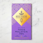 Beau Cacao Togis Malaisie 78 % Dark Chocolate