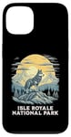 Coque pour iPhone 13 Isle Royale National Park Grey Wolf Vacation Wildlife