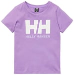 Helly Hansen Unisex Kids K Hh Logo T-Shirt, Heather, 7 Years UK