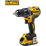 Perceuse-visseuse 18V DEWALT + 2 batteries 2Ah + chargeur + coffret T-STAK - DEWALT - DCD791D2