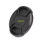 72mm Camera Front Lens Snap-on Pinch Cap Cover for Nikon Olympus Canon Fujufilm