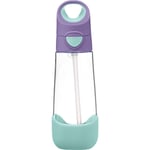 B.Box Bottle with Straw flaske med sugerør Lilac Pop 600 ml