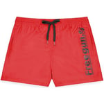 Maillots de bain enfant Freegun  Boardshort court garçon avec ceinture demi-élastiquée