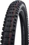 Schwalbe Unisex's Eddy Current Front Evo, Super Gravity, TLE Tyres, Black,