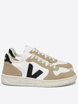 Veja Mens V-10 Trainers - Brown/Black, Brown, Size 7, Men