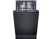 Siemens Iq300 Sr63ex24ke, Fullstendig Innebygget, Slimline (45 Cm), Sort, Grafitt, Sort, Knapper, Tft