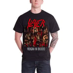 Slayer Unisex Adult Reign In Blood T-Shirt - L