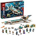 LEGO Ninjago Underwater Battleship Bounty 71756 Toy Blocks Model Set