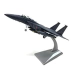 F-15E Strike Eagle Aircraft Model Plane Toy Gift - 1/100 Scale