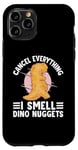 Coque pour iPhone 11 Pro Nugget de Poulet Dinosaure en Peluche Amateur de pépites de