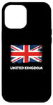 Coque pour iPhone 12 Pro Max Drapeau United Kingdom Angleterre Union Jack