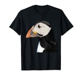 Puffin Auks Seabird Lunde alken Wildlife Animal Illustration T-Shirt