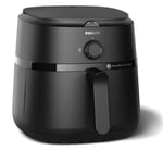 Philips Airfryer 1000-serien, 6,2 L, RapidAir, Analog, Svart (NA130/00)