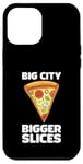 Coque pour iPhone 12 Pro Max Design amusant Love Pizza Big City Style