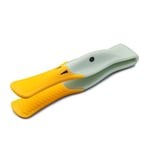 Zeal J202G Silicone toast tongs For Toasters – Duck Design - Sage Green