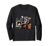 Boujee Gentle Insect by Fireplace Long Sleeve T-Shirt