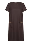 Teardrop Dress Brown Ida Sjöstedt