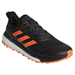 Adidas Response Trail Shoes Black Orange Running Trainers Sneakers Men's Fitness