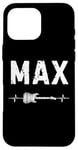 Coque pour iPhone 16 Pro Max Max Guitare Battement De Coeur Musique Guitariste