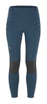 FJÄLLRÄVEN Fjallraven 84771 Abisko Trekking Tights Pro W Pants Women's Indigo Blue-Iron Grey XXS