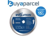 Evolution 60TBLADE12 Mild Steel Cutting Chop Saw Blade 305 x 25.4mm x 60T