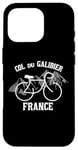 Coque pour iPhone 16 Pro Biking Col du Galibier France graphique