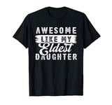 Awesome Like My Eldest Daughter Retro Tee Fathers Day Dad T-Shirt