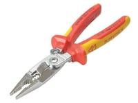 KNIPEX Vde Multifunctional Installation Pliers With Opening Spring 200Mm KPX1396