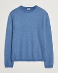 Massimo Alba Baby Mohair Crew Neck Pullover Sky Blue