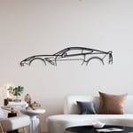 CORVETTE C7 GRAND SPORT - DÉCORATION MURALE EN MÉTAL - Silhouette de voiture, Œuvre d'Art Iconique rétro et pour la Décoration d'Intérieur de vos