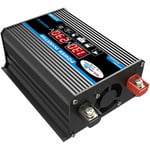 Convertisseur 12V 220V Pur Sinus 4000W Onduleur à Onde Sinusoïdale Pure Transformateur avec Télécommande & Double ac Prises de Courant pour rv