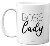 Stuff4 Boss Lady Mug - Boss Lady Gifts, Girl Boss Mug, Boss Mugs for Women, Gift for Boss, Gifts for Women Valentines, Mother’s Day Presents - 11oz Ceramic Dishwasher Safe Premium Mugs