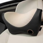 LSJVFK Car Neck Pillow Head Support Relieve Pain Cervical Spondylosis Driving Car Seat Cushion