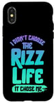 Coque pour iPhone X/XS The Rizz Life - Jeu amusant Alpha Gen Z Slang Rizz