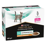 Purina Pro Plan Veterinary Diets Feline EN ST/OX Gastrointestinal Chicken - 10 x 85 g