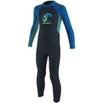 ONEILL WETSUITS Toddler Reactor II Fermeture Éclair dans Le Dos Combinaison de plongée Enfant, Ardoise/Bleu Clair/océan, M