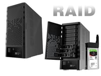 KALEA-INFORMATIQUE Boitier Baie USB 3 et eSATA pour 8 disques SATA. Alimentation 400W, capacité 128TB. HARWARE RAID