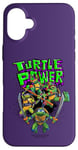 Coque pour iPhone 16 Plus Teenage Mutant Ninja Turtles: Mutant Mayhem Retro Group