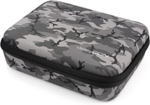 Sac Étui Rigide Pour Caméra D'Action Gopro & Accessoires Robuste Durable Protection Contre Les Chocs Protection Contre Les Projections D'Eau Pour Héros 13 12 11 10 Taille L - Camouflage