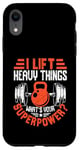 Coque pour iPhone XR I Lift Super Power Gym Entraînement de motivation