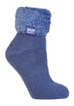 Heat Holders - 1 Paire Chaussettes Antidérapantes De Lit Femme Duveteux Hiver