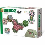 Palapeli SES Creative Beedz Art Hex laatat Botanica