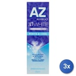 3x Az Dentifrice 3D Blanc 65 Ml. Blanc & Cool